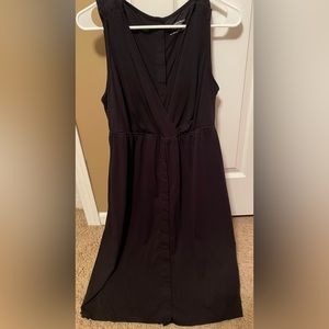 Motherhood Maternity Black Nursing Dress M 3 in 1 Labor, Delivery, Nursing